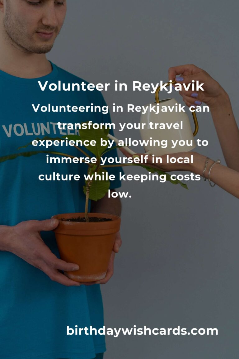 Discover Life-Changing Volunteer Opportunities for Budget Travelers in Reykjavik