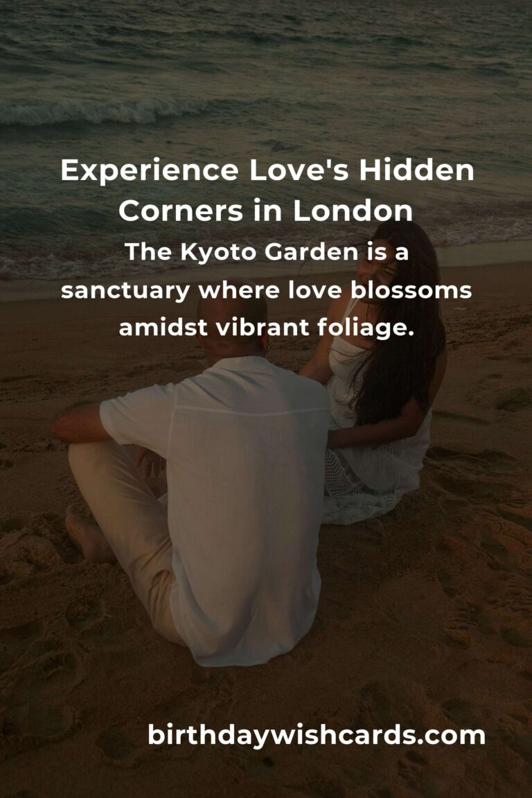 Discover London's Hidden Romantic Getaways: Unveil Love's Secret Corners