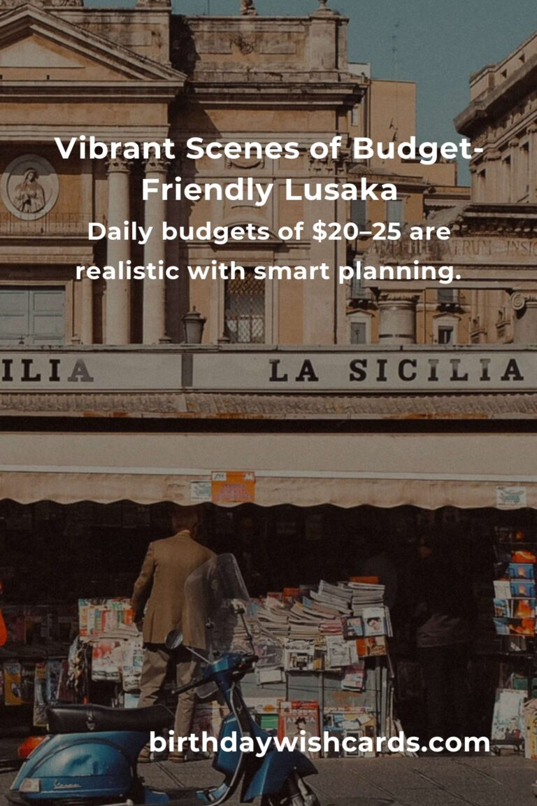 Discover Lusaka on a Budget: A Heartfelt Solo Traveler’s Guide to Exploring Zambia’s Capital