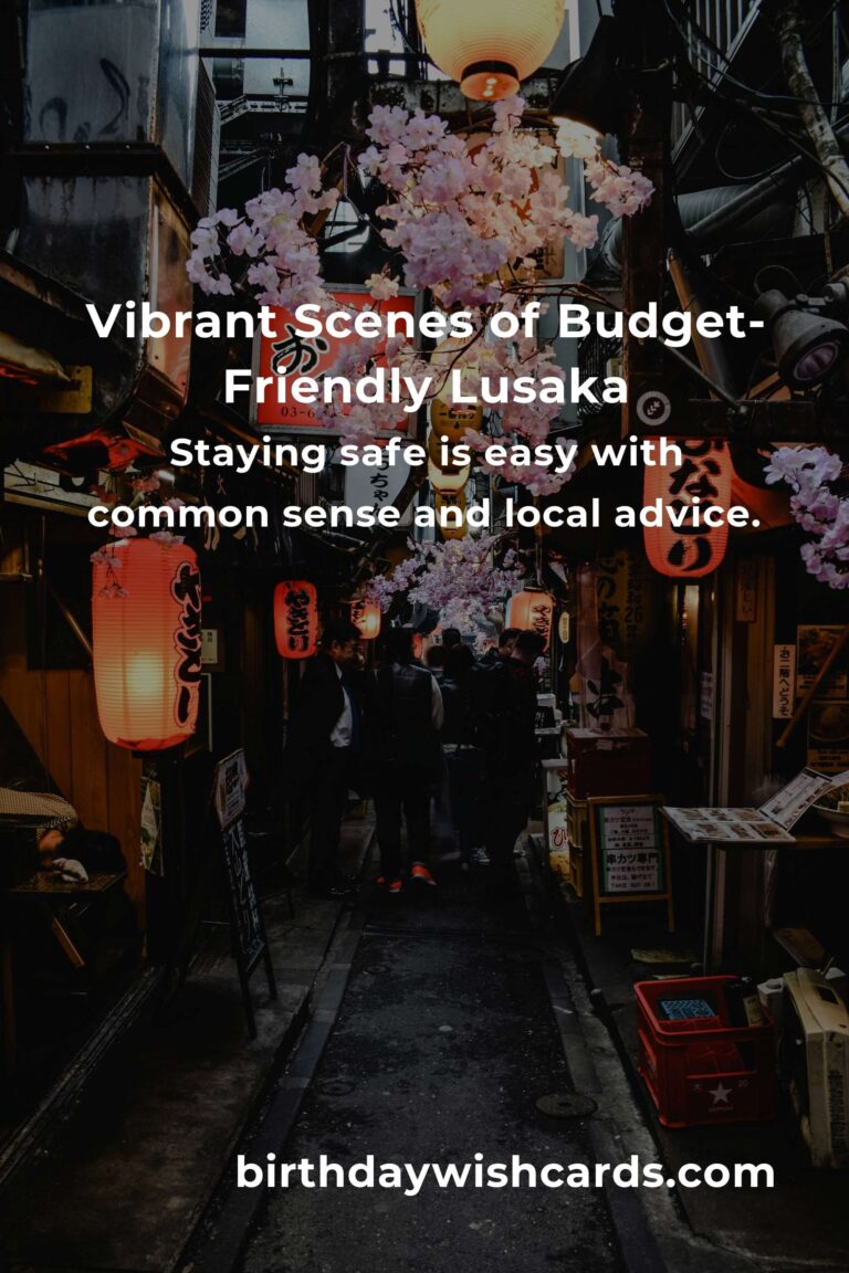 Discover Lusaka on a Budget: A Heartfelt Solo Traveler’s Guide to Exploring Zambia’s Capital