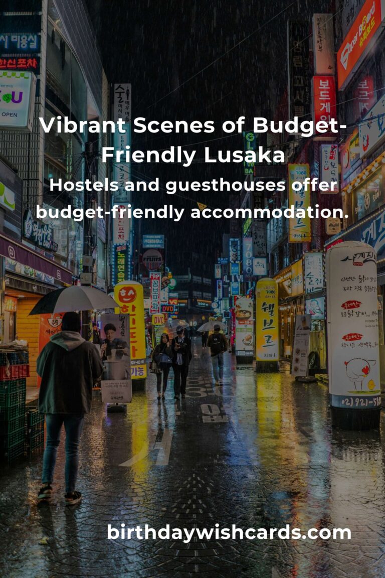 Discover Lusaka on a Budget: A Heartfelt Solo Traveler’s Guide to Exploring Zambia’s Capital