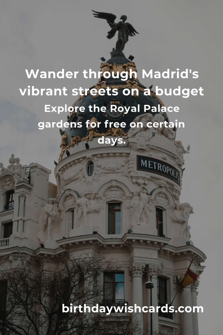 Discover Madrid: A Heartfelt Guide to Budget-Friendly City Breaks