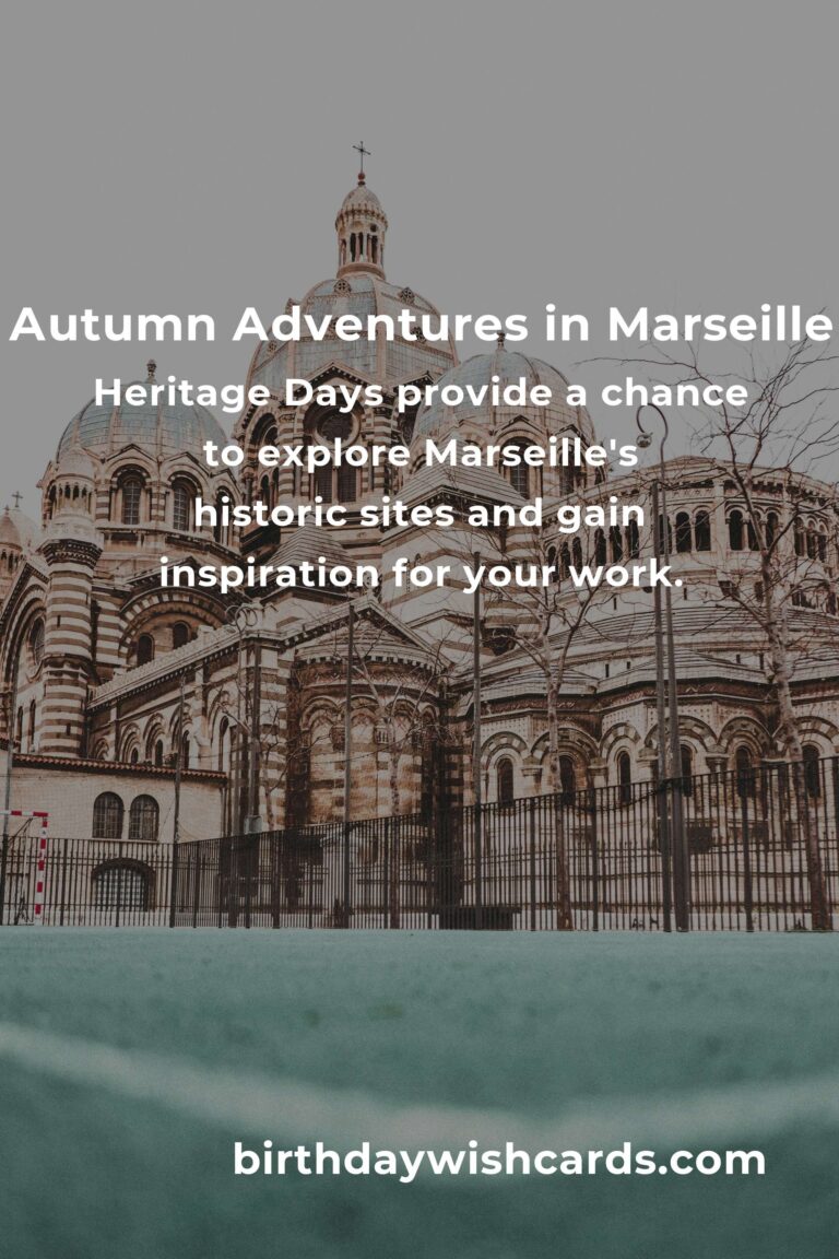 Discover Marseille: The Best Fall Events for Remote Workers Seeking Connection and Adventure