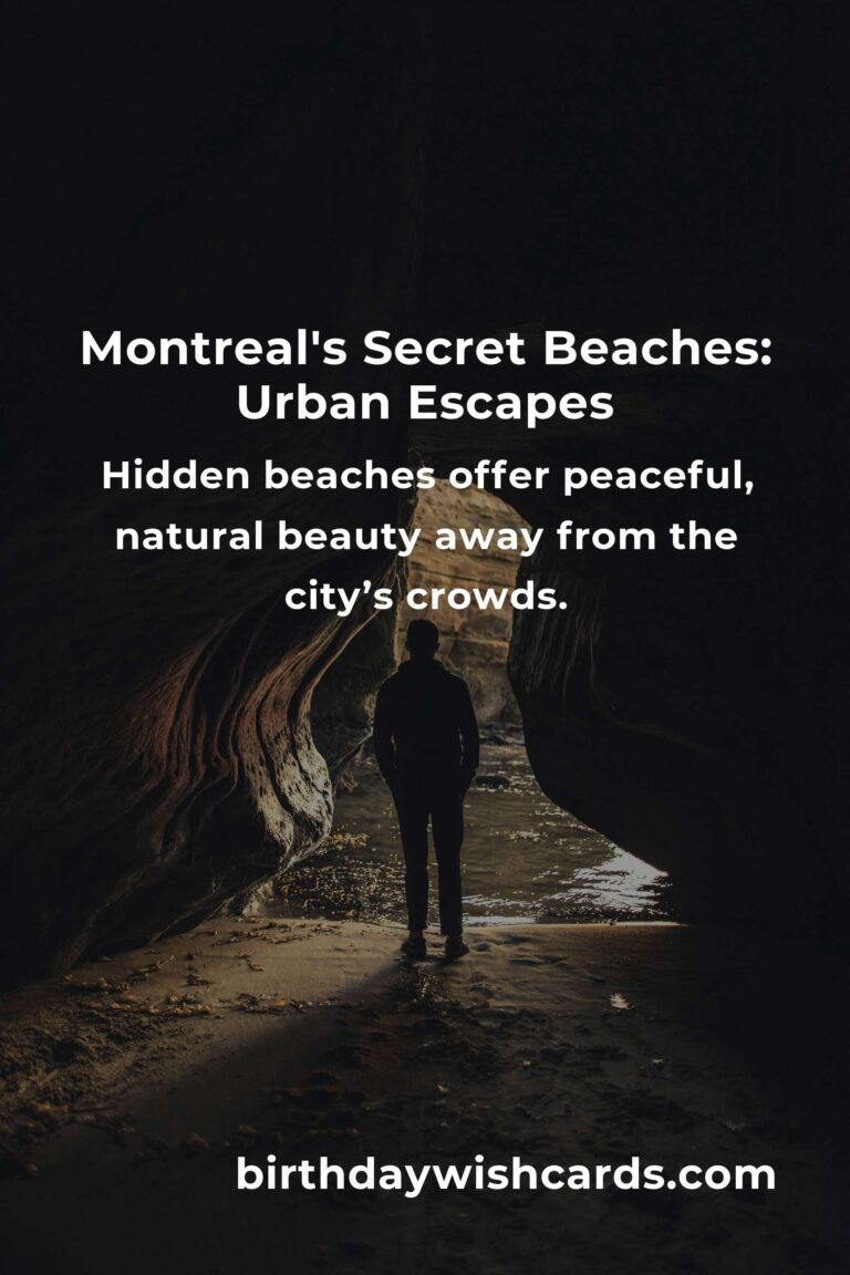 Discover Montreal’s Secret Beaches: Hidden Getaways You Can’t Miss
