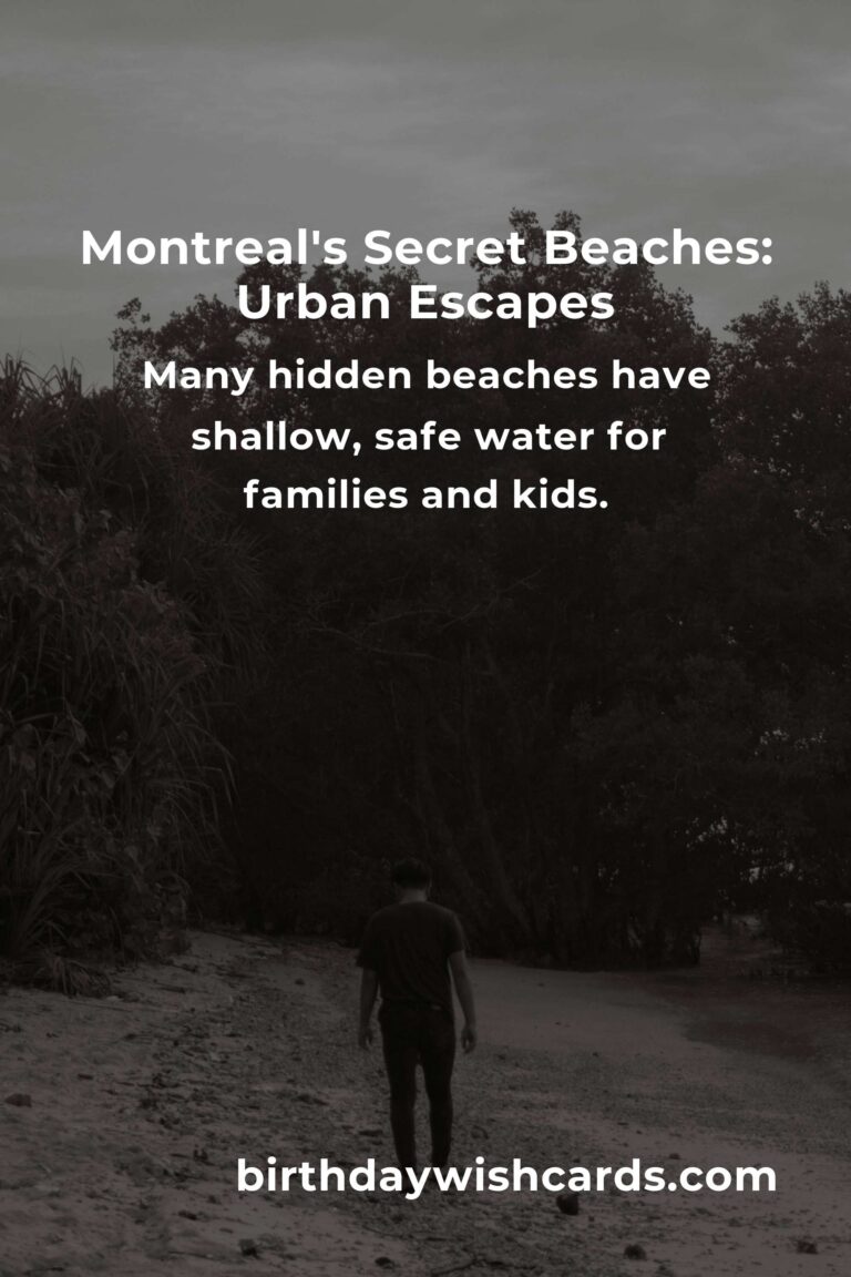 Discover Montreal’s Secret Beaches: Hidden Getaways You Can’t Miss