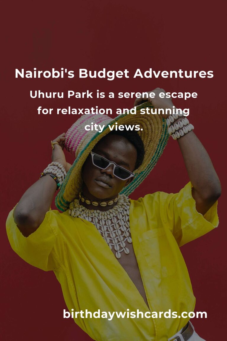 Discover Nairobi: Embrace Adventure on a Budget