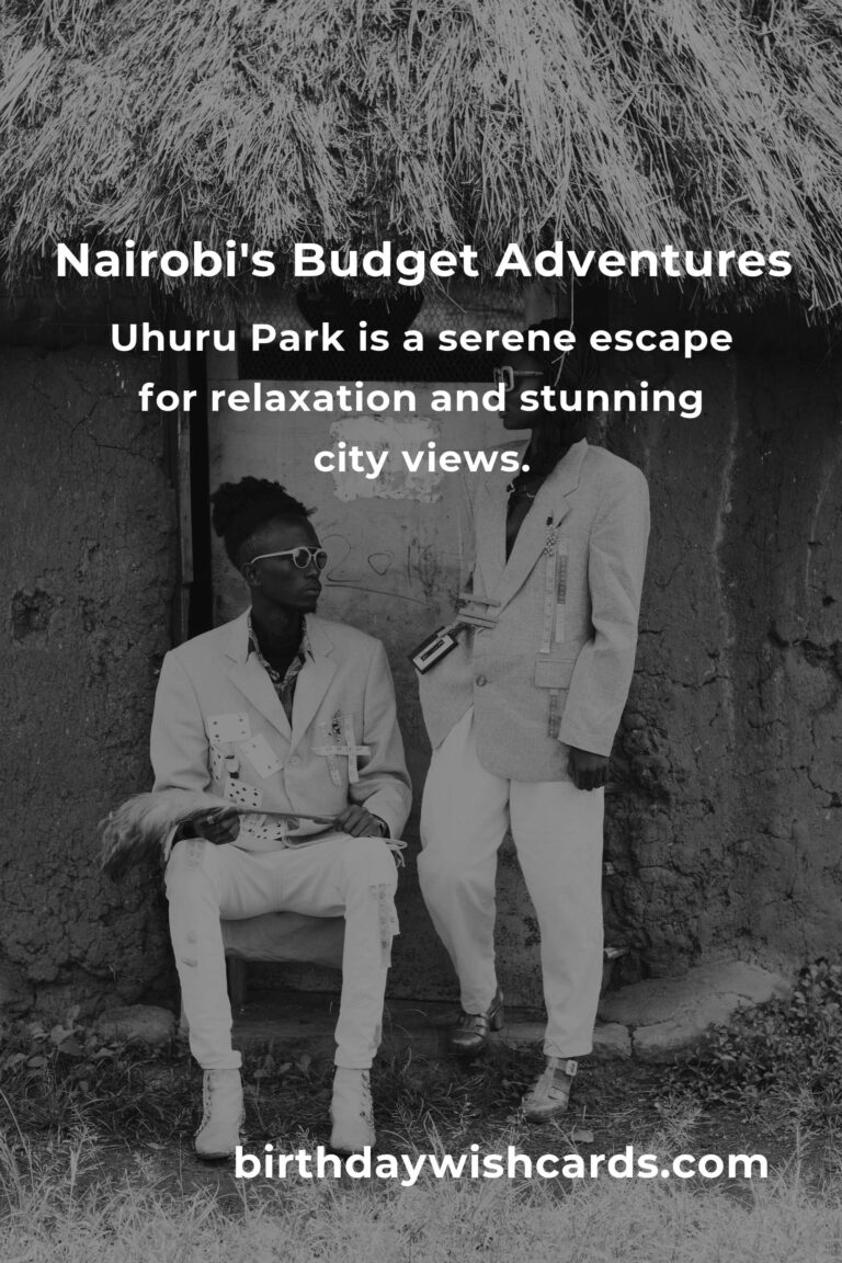 Discover Nairobi: Embrace Adventure on a Budget