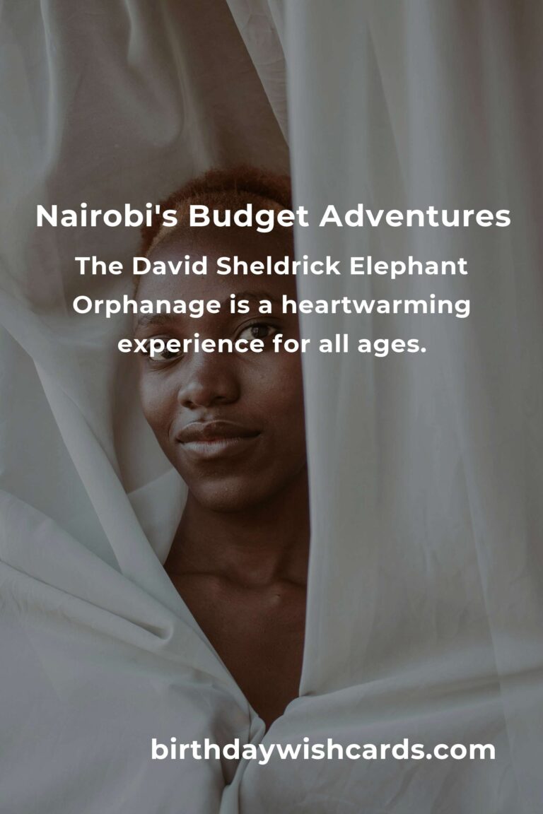 Discover Nairobi: Embrace Adventure on a Budget