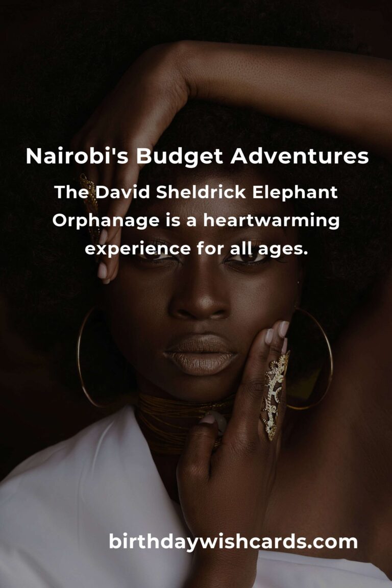 Discover Nairobi: Embrace Adventure on a Budget