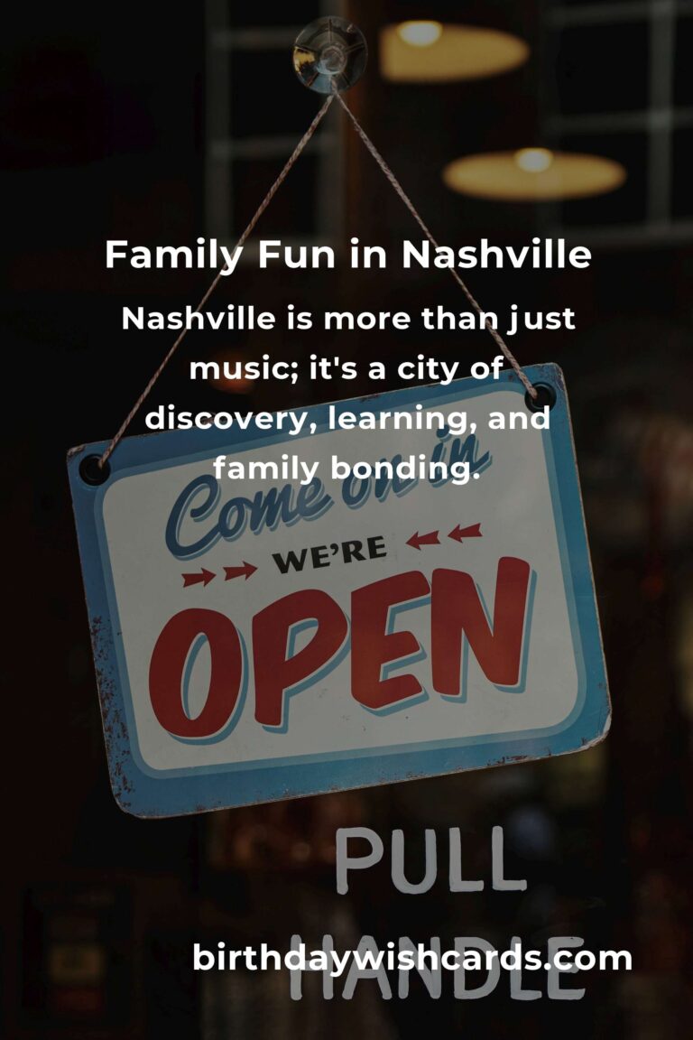 Discover Nashville: Top 44 Family Destinations for Unforgettable Memories