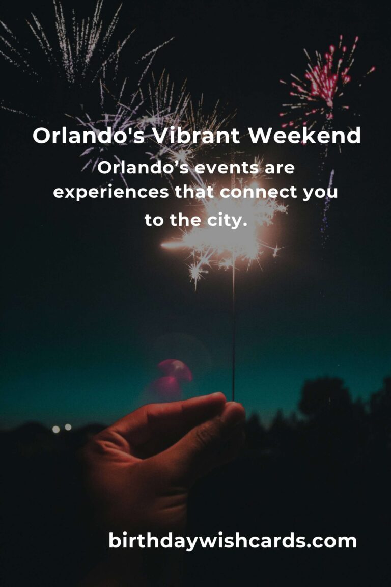 Discover Orlando’s Heartbeat: Top Local Events This Weekend