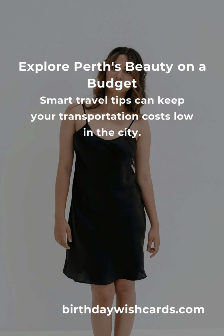 Discover Perth on a Budget: A Heartfelt Guide to City Breaks
