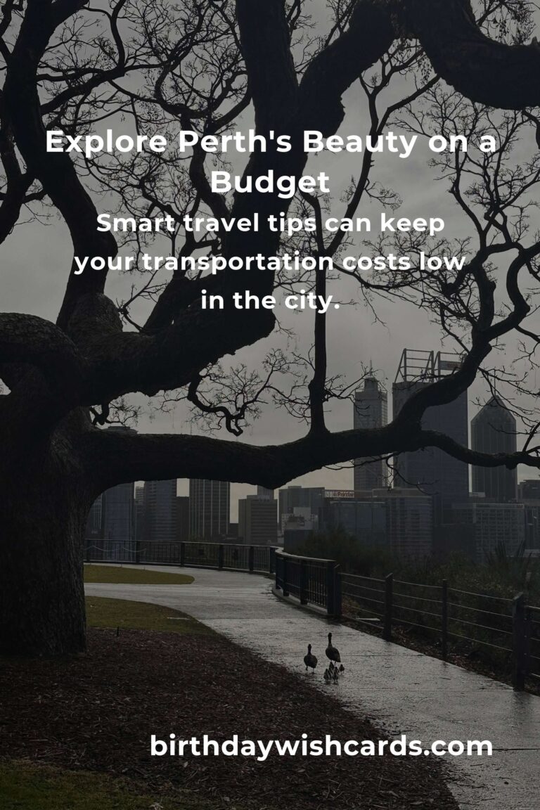 Discover Perth on a Budget: A Heartfelt Guide to City Breaks