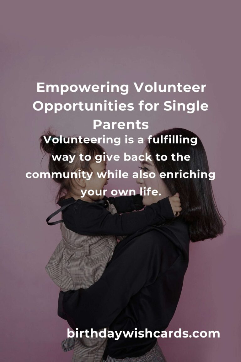 Discover Rewarding Volunteer Opportunities for Single Parents in São Paulo