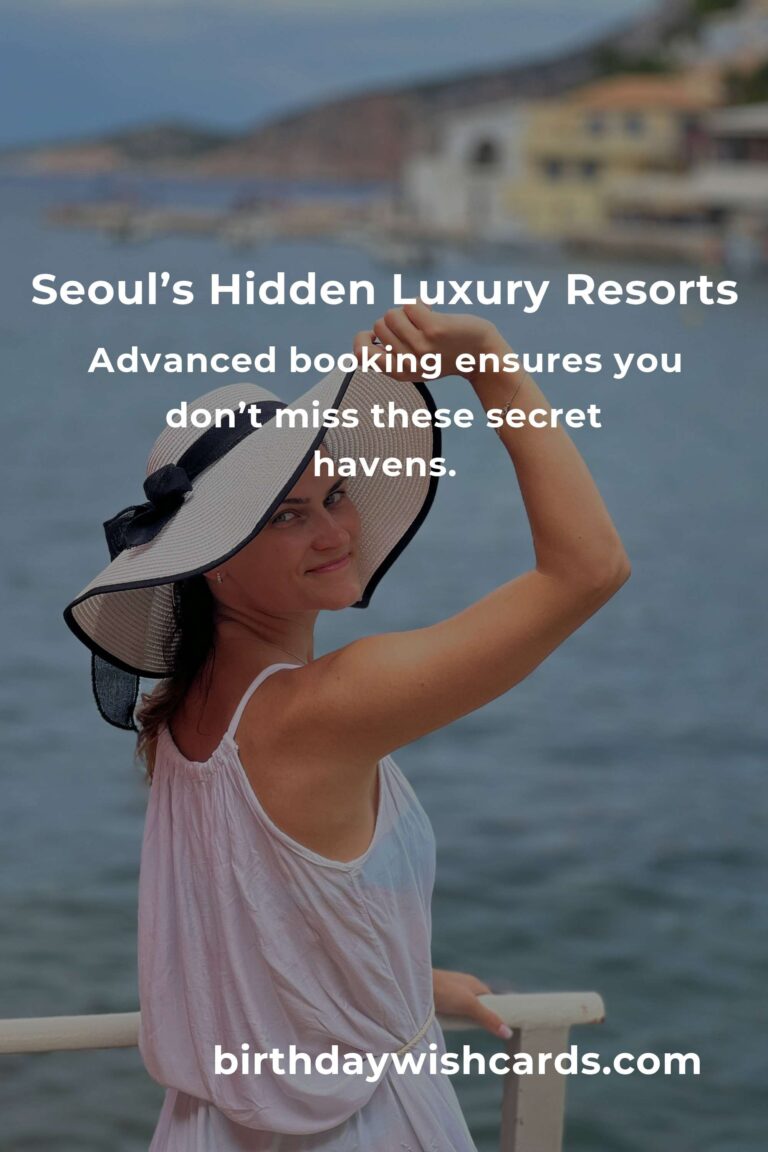 Discover Seoul’s Best-Kept Secrets: Hidden Luxury Resorts That Will Steal Your Heart