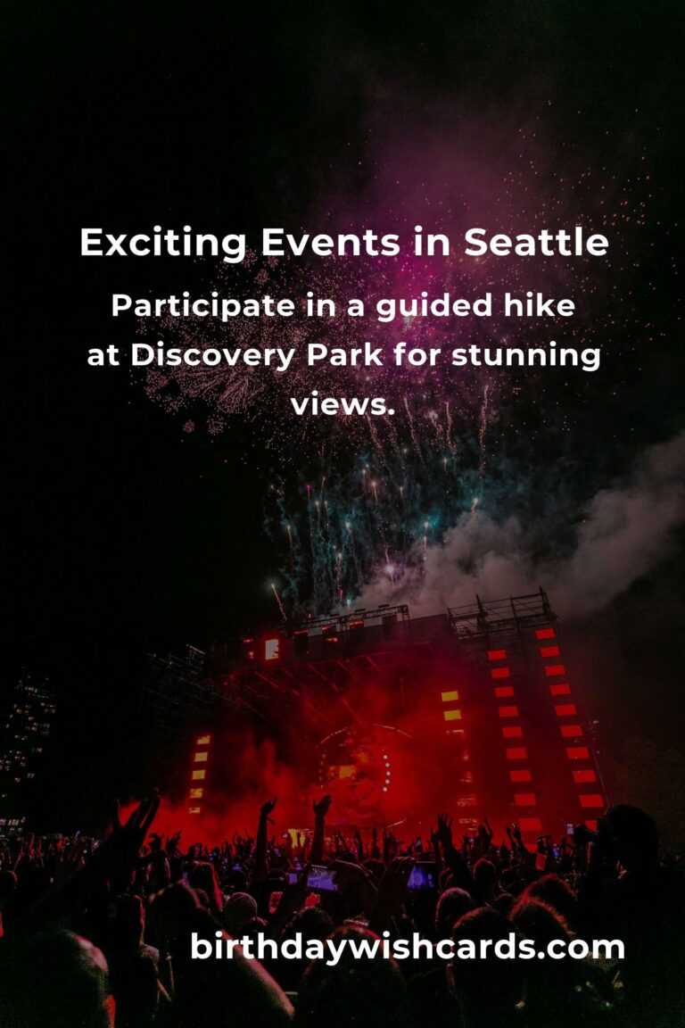 Discover Top Local Events in Seattle This Weekend for Unforgettable Experiences