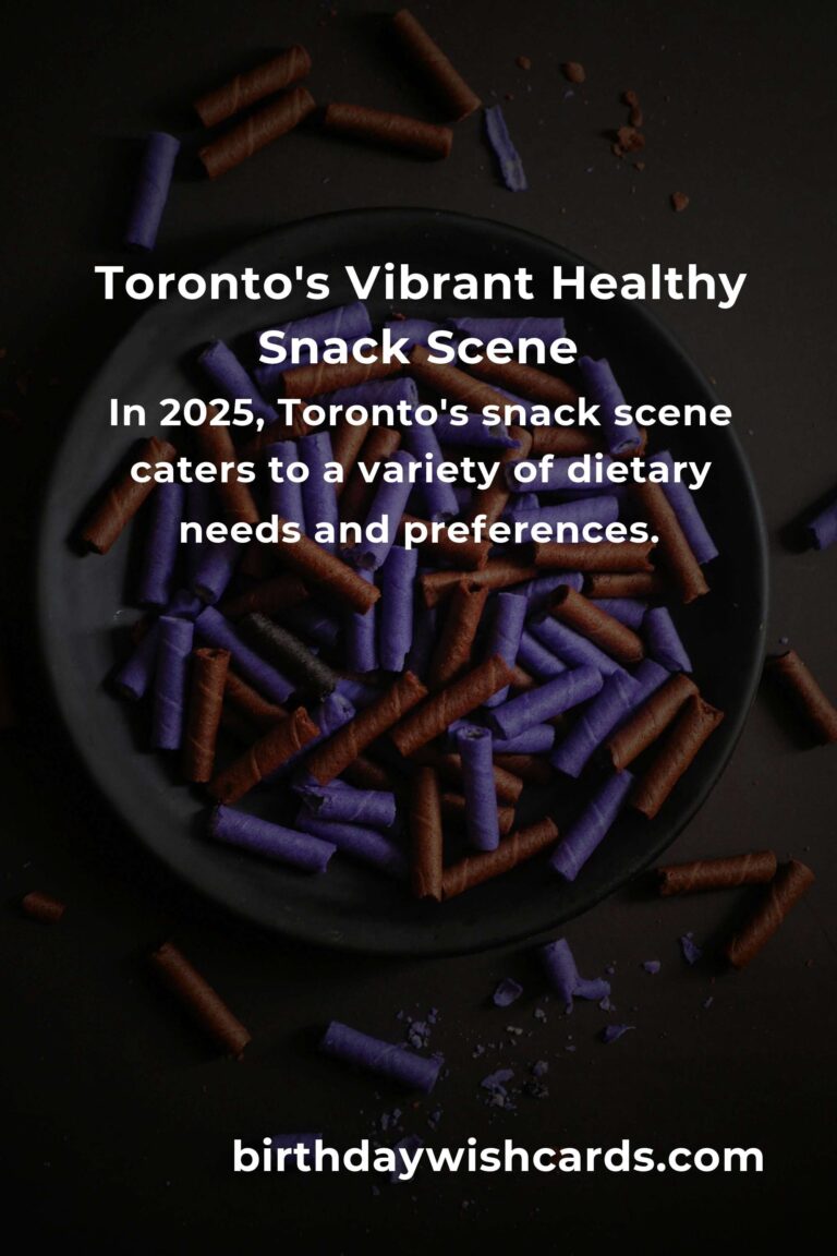 Discover Toronto's Best Healthy Snacks of 2025: Nourish Your Body and Soul