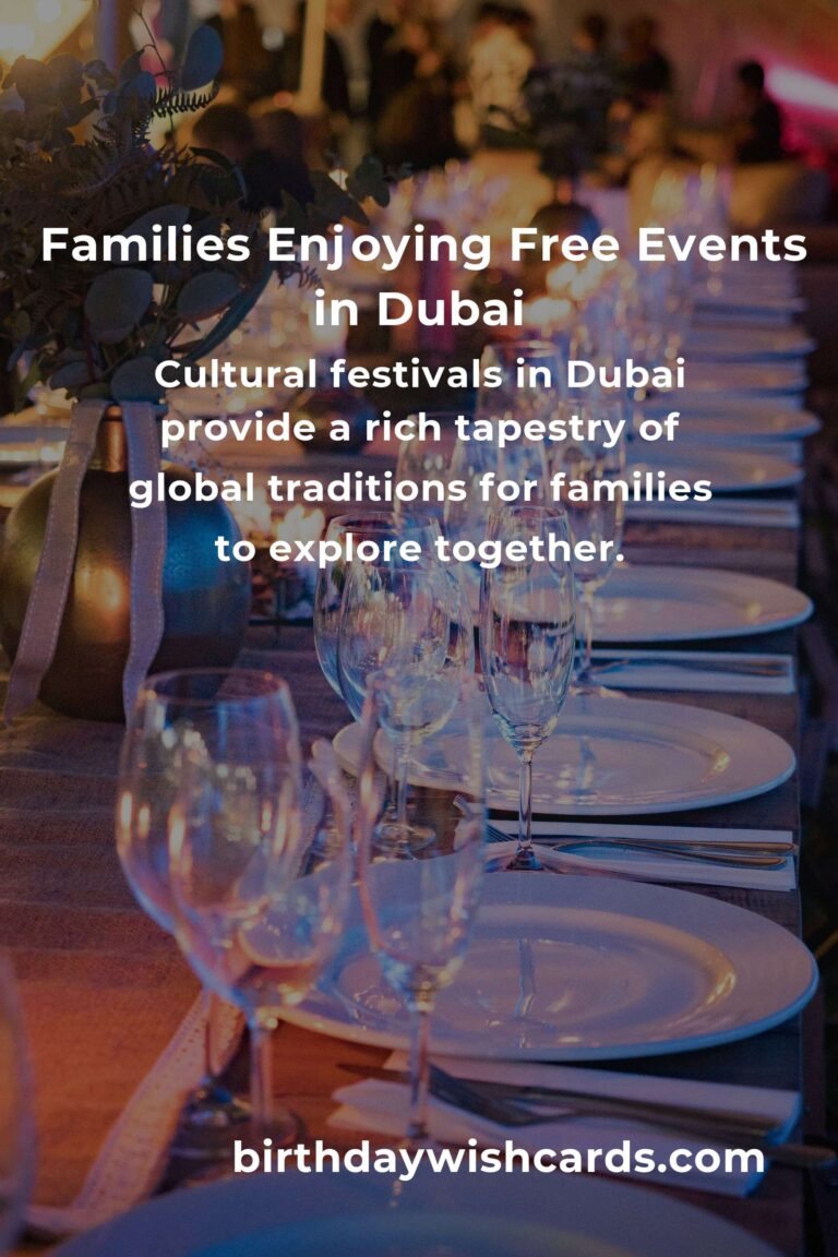 Discover Unforgettable Free Events in Dubai for Families This Month