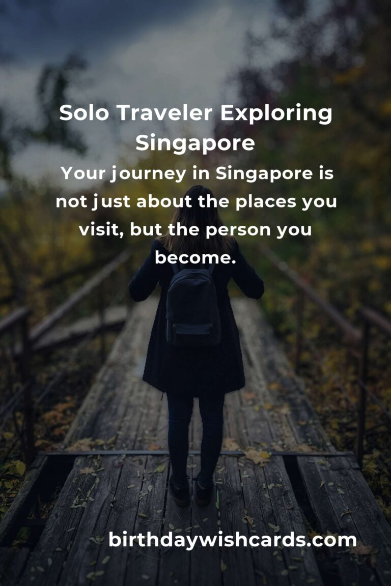 Discover Yourself: The Ultimate Guide to Solo Travel in Singapore