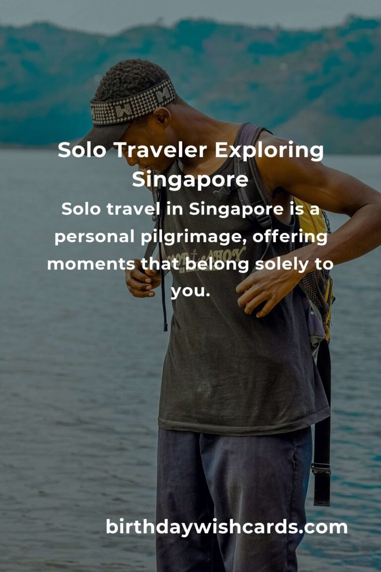 Discover Yourself: The Ultimate Guide to Solo Travel in Singapore