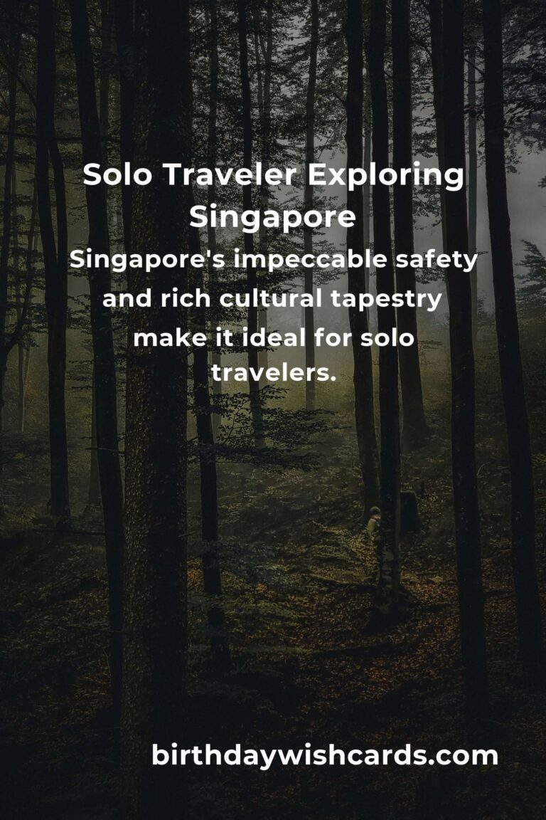 Discover Yourself: The Ultimate Guide to Solo Travel in Singapore