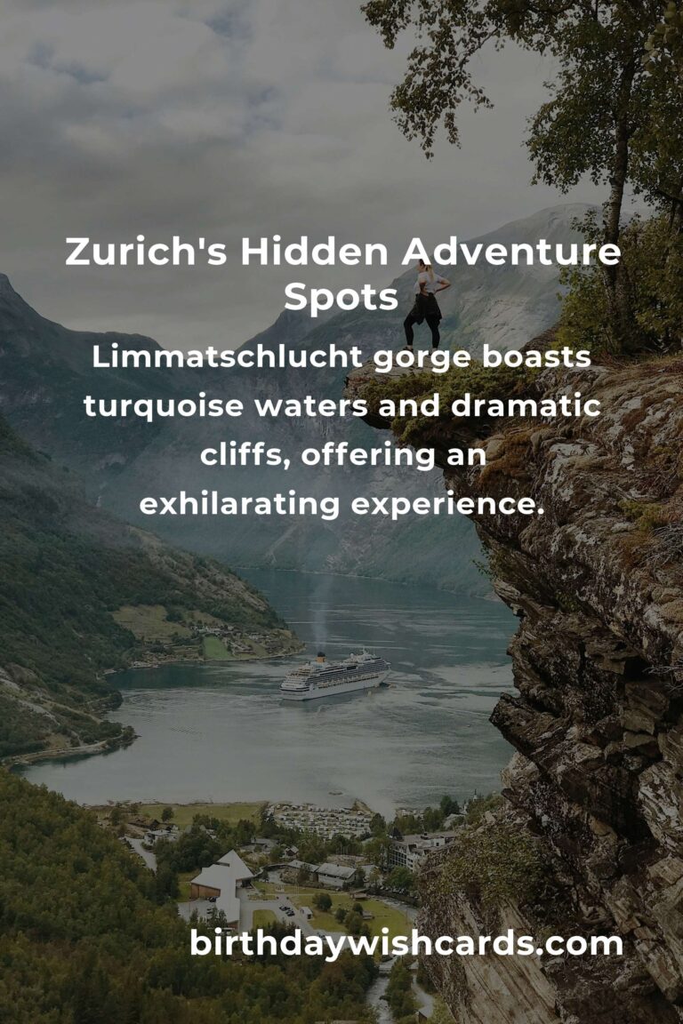 Discover Zurich's Hidden Adventure Spots: Unseen Gems for the Soul