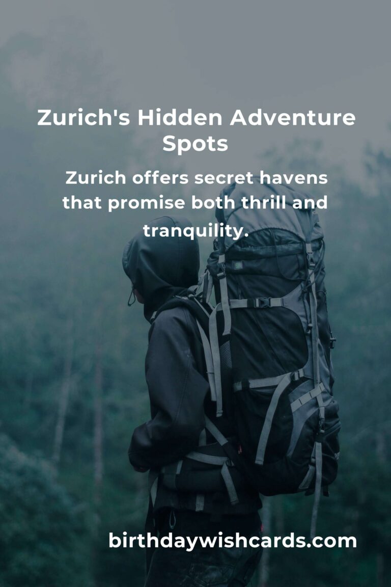 Discover Zurich's Hidden Adventure Spots: Unseen Gems for the Soul