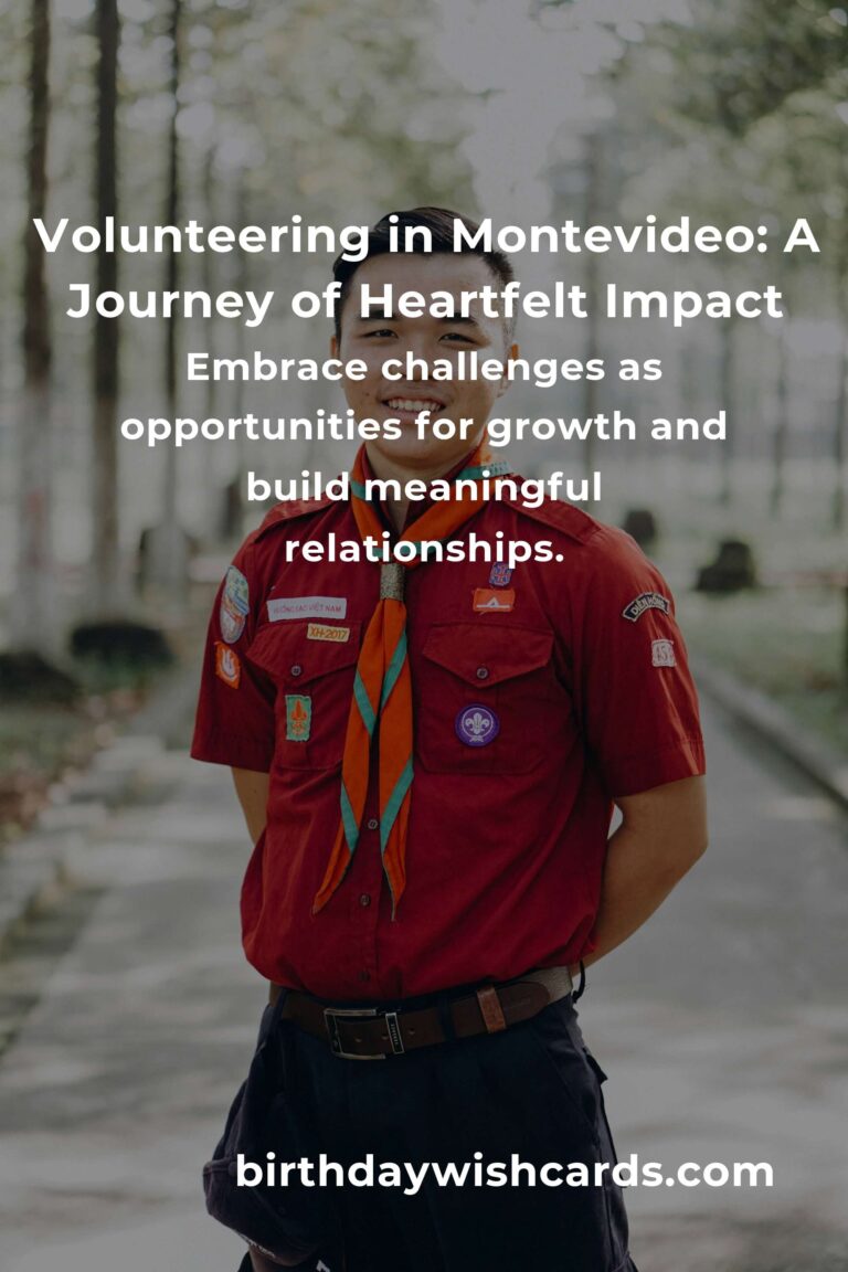Discover a Heartfelt Journey: How to Start Volunteering in Montevideo
