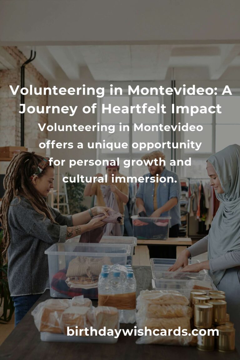 Discover a Heartfelt Journey: How to Start Volunteering in Montevideo