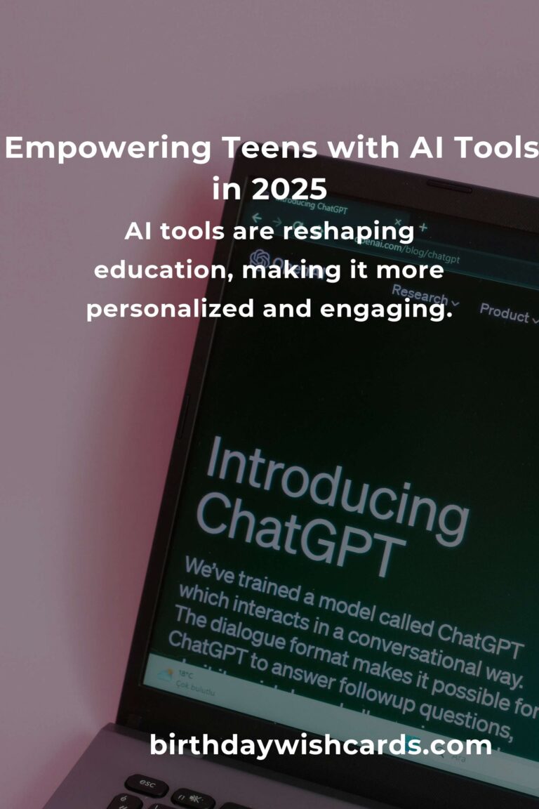 Discover the Best AI Tools for Teens in 2025: Empowering the Next Generation