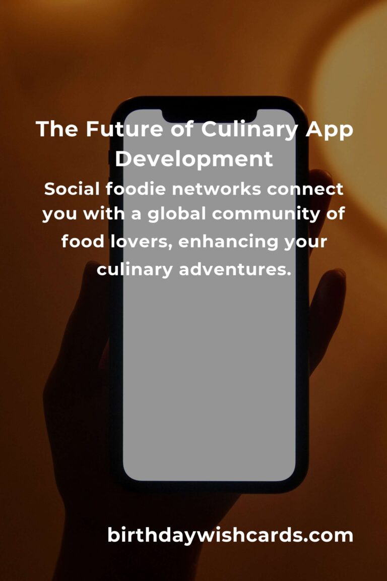 Discover the Best App Development for Food Lovers in 2025: A Culinary Tech Revolution