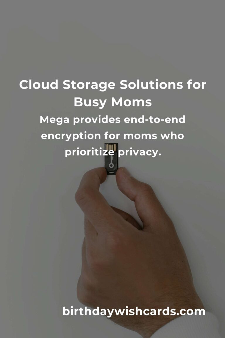 Discover the Best Cloud Storage Solutions for Working Moms in 2025: Balancing Work, Life, and Everything in Between