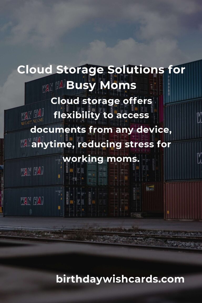 Discover the Best Cloud Storage Solutions for Working Moms in 2025: Balancing Work, Life, and Everything in Between