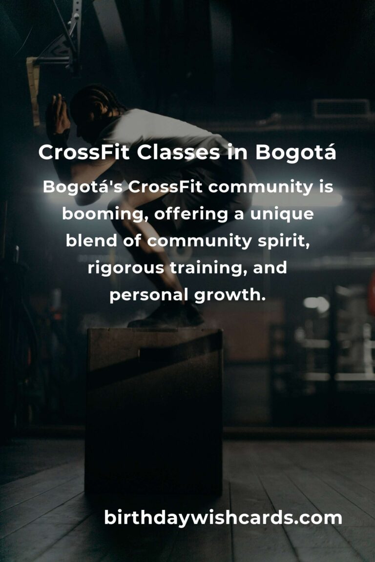 Discover the Best CrossFit Classes in Bogotá for 2025: Unleash Your Inner Athlete