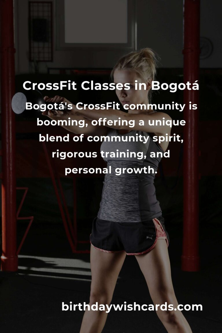 Discover the Best CrossFit Classes in Bogotá for 2025: Unleash Your Inner Athlete