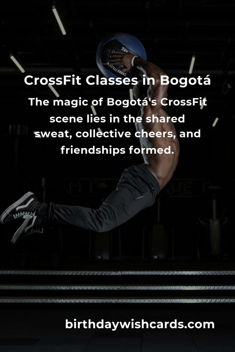 Discover the Best CrossFit Classes in Bogotá for 2025: Unleash Your Inner Athlete