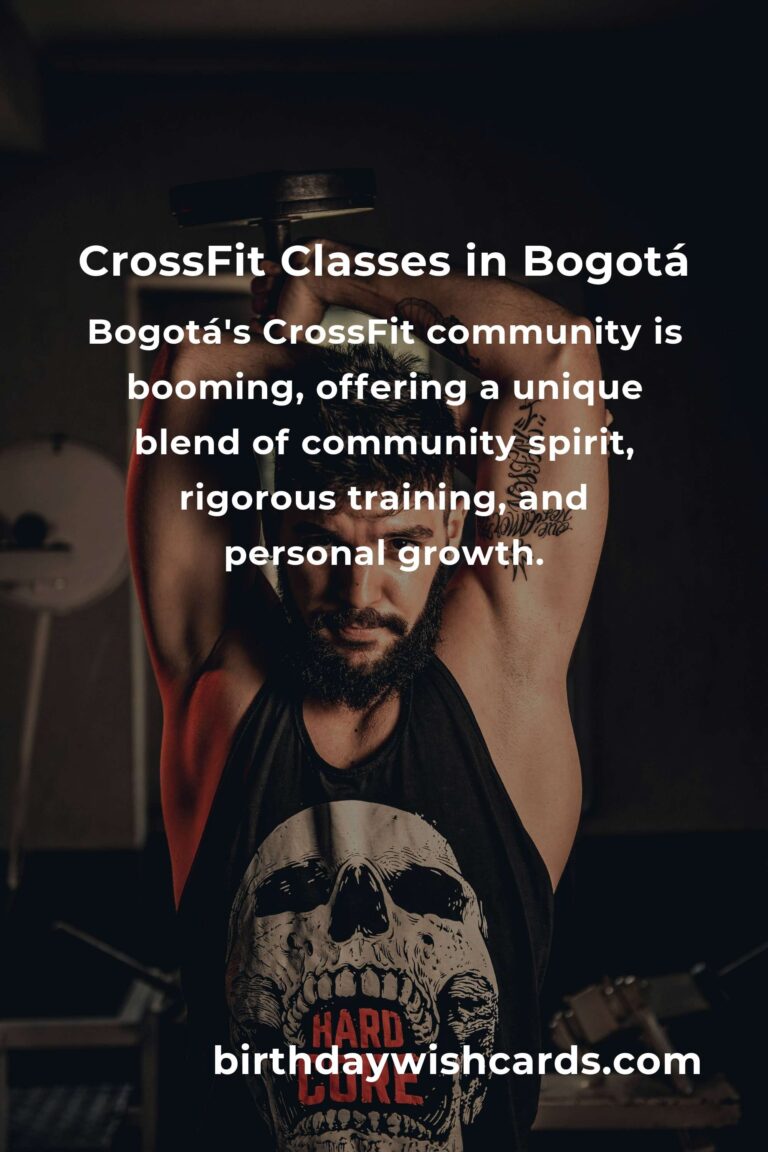 Discover the Best CrossFit Classes in Bogotá for 2025: Unleash Your Inner Athlete