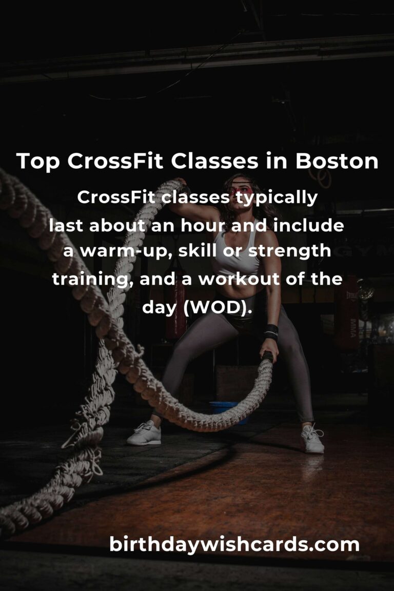 Discover the Best CrossFit Classes in Boston for 2025