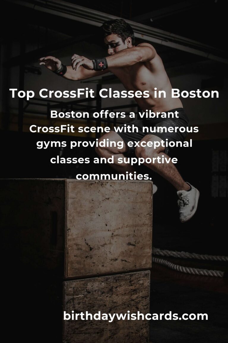 Discover the Best CrossFit Classes in Boston for 2025