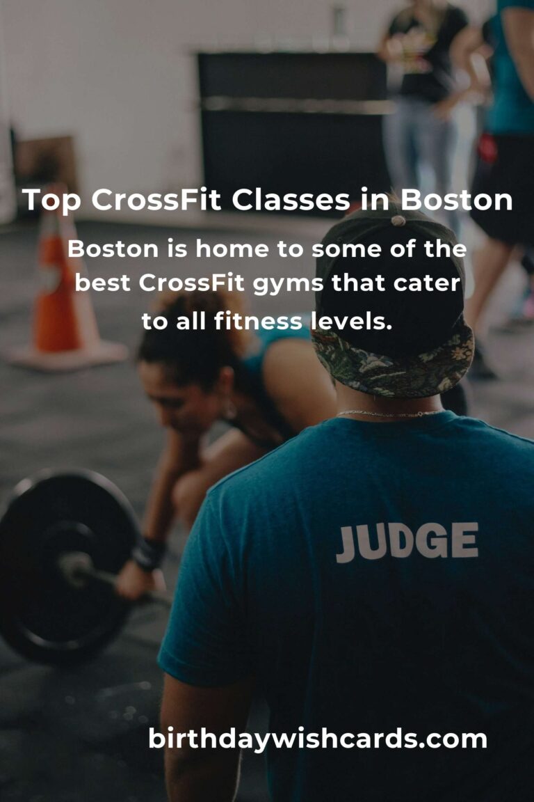 Discover the Best CrossFit Classes in Boston for 2025