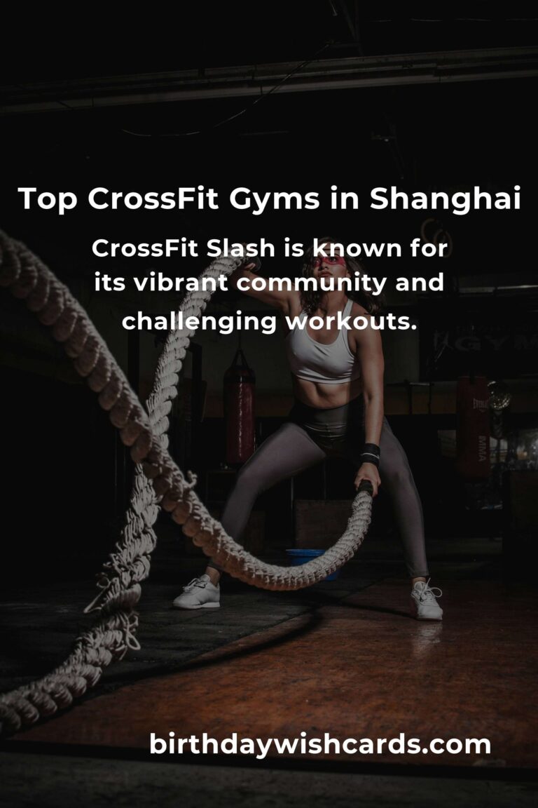 Discover the Best CrossFit Classes in Shanghai for 2025