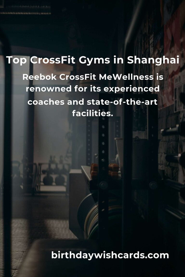 Discover the Best CrossFit Classes in Shanghai for 2025