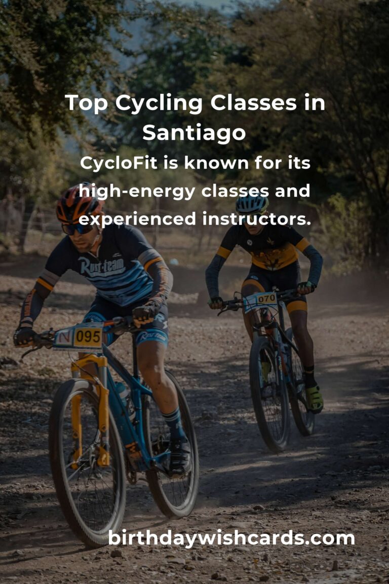 Discover the Best Cycling Classes in Santiago for 2025