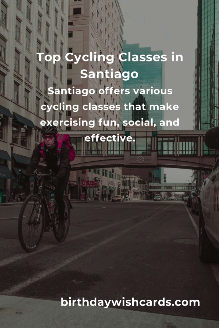 Discover the Best Cycling Classes in Santiago for 2025