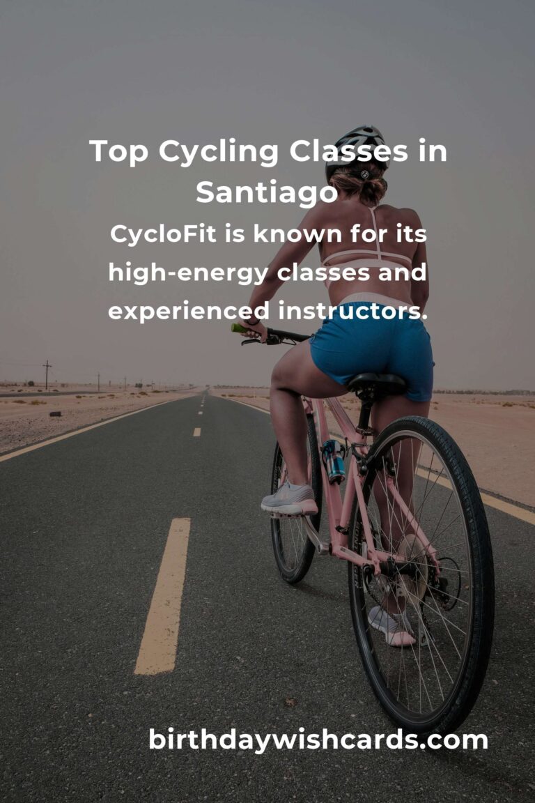 Discover the Best Cycling Classes in Santiago for 2025