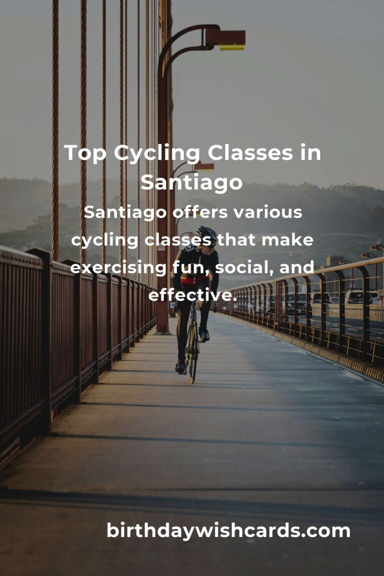 Discover the Best Cycling Classes in Santiago for 2025