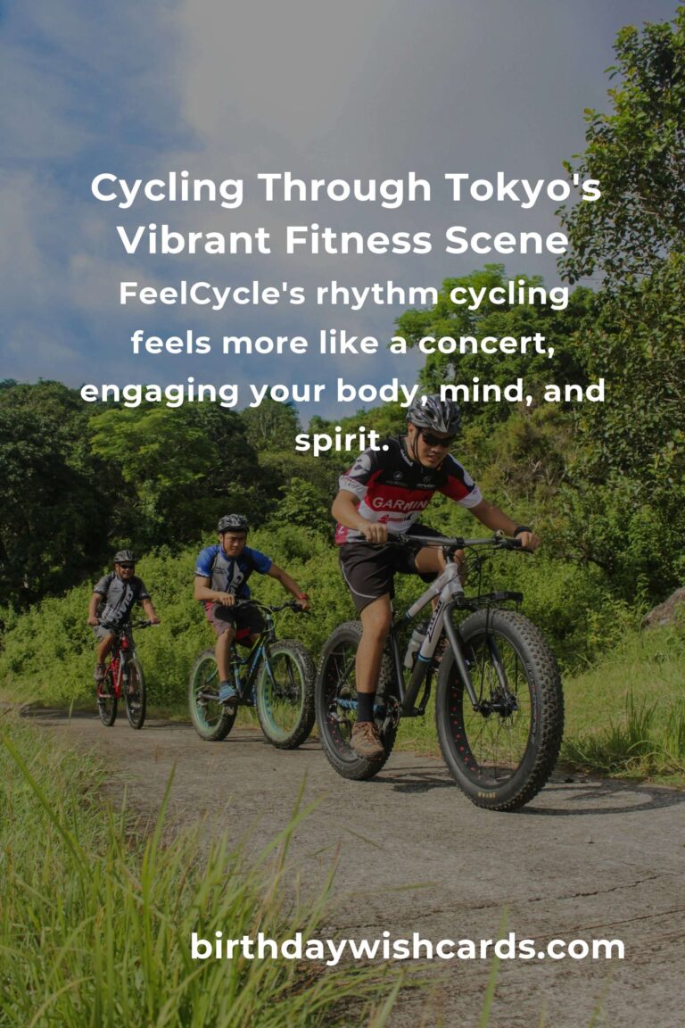 Discover the Best Cycling Classes in Tokyo for 2025: Pedal Your Way to Joy and Fitness