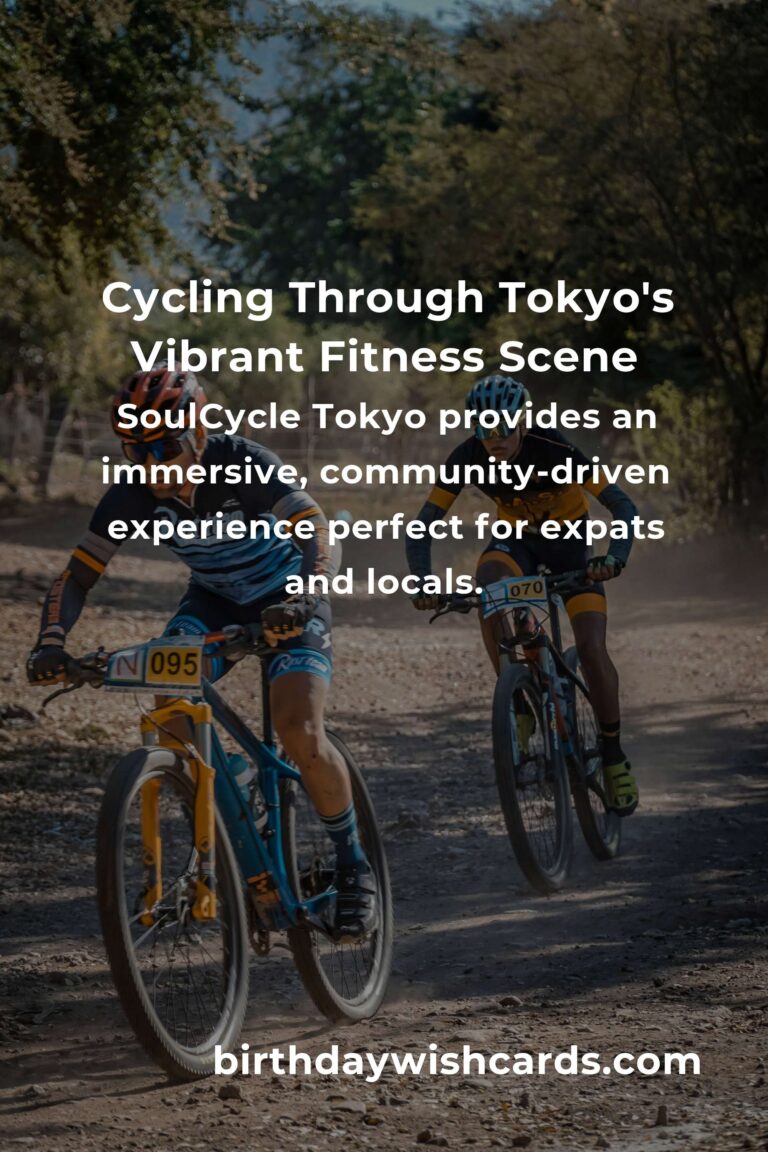Discover the Best Cycling Classes in Tokyo for 2025: Pedal Your Way to Joy and Fitness