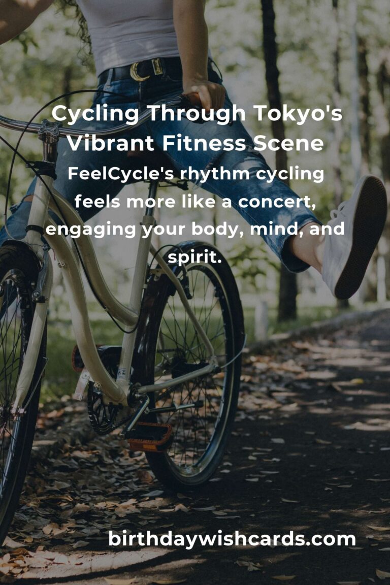 Discover the Best Cycling Classes in Tokyo for 2025: Pedal Your Way to Joy and Fitness