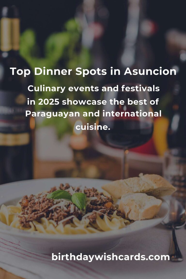 Discover the Best Dinner Ideas in Asuncion for 2025